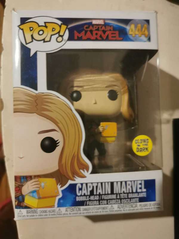 Captain Marvel GITD Funko pop