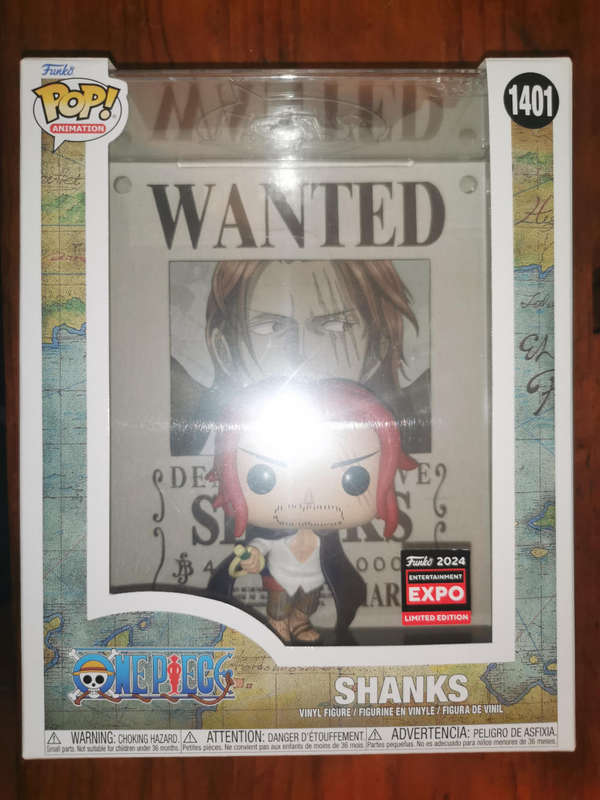 Shanks wanted poster funko pop One Piece
