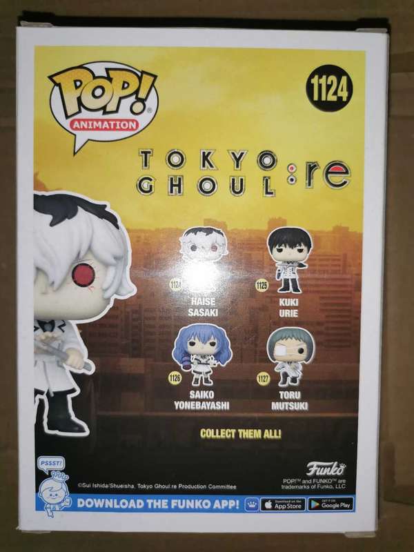 Haise Sasaki Tokyo Ghoul Funko Pop