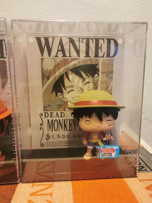 One Piece Wanted Poster Funko Pop Bundle -  Ace/Luffy/Shanks