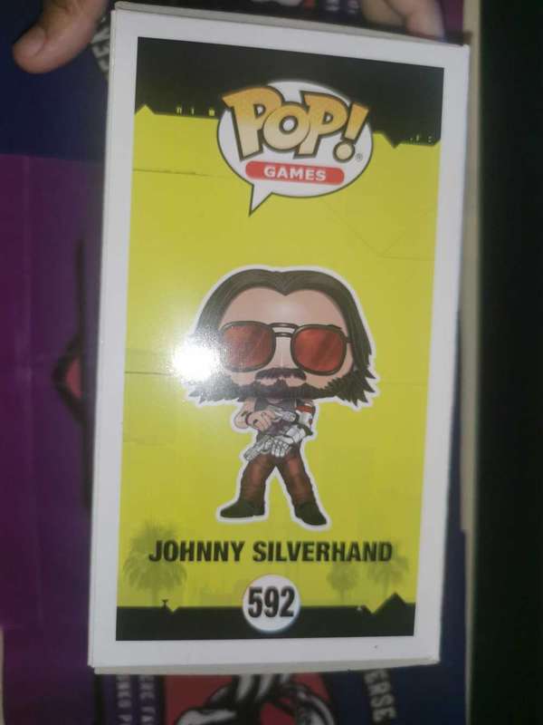 Funko Pop! 592 Cyberpunk - Johnny Silverhand (Glow In The Dark)