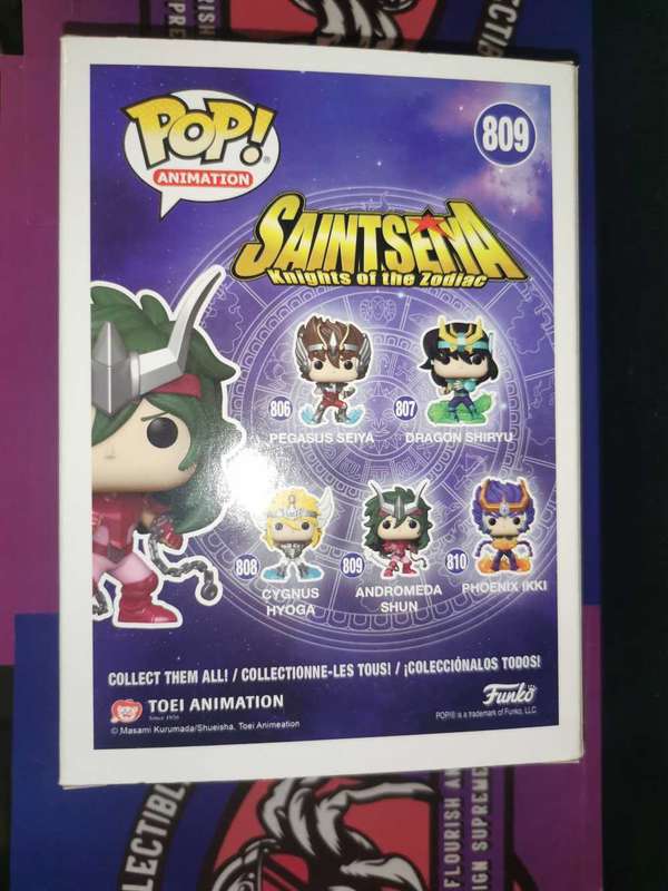 Andromeda Shun Saint Seiya Funko Pop