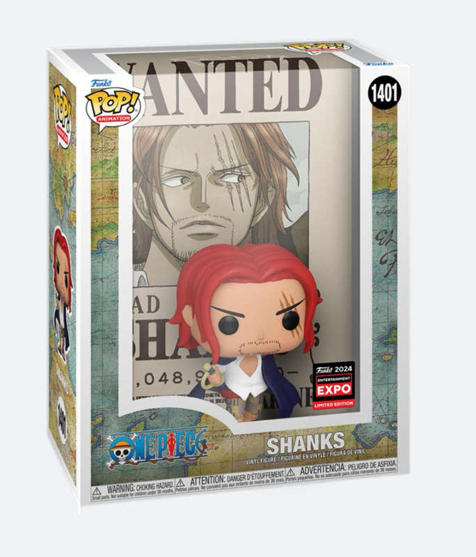 Shanks wanted poster funko pop One Piece