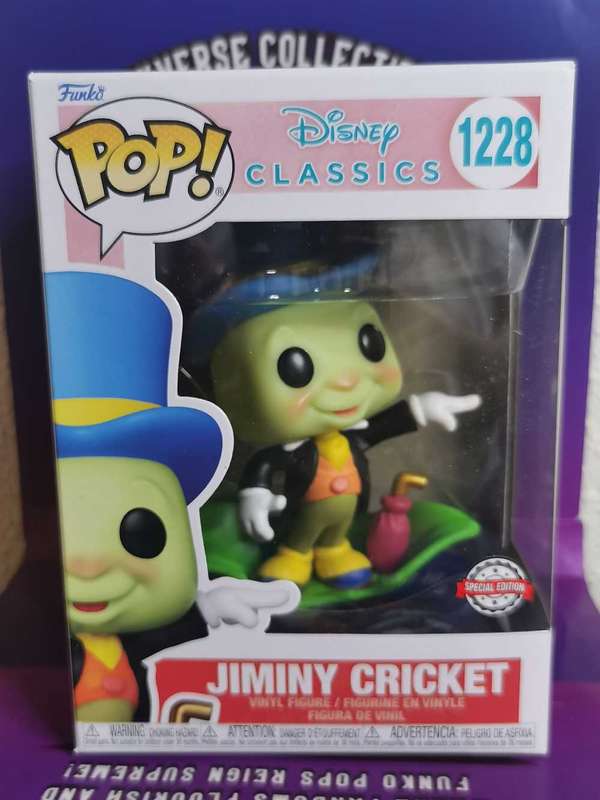 Disney Classics Jiminy Cricket special Edition Funko pop