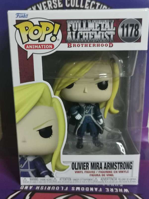 Olivier Armstrong funko pop - Fullmetal alchemist