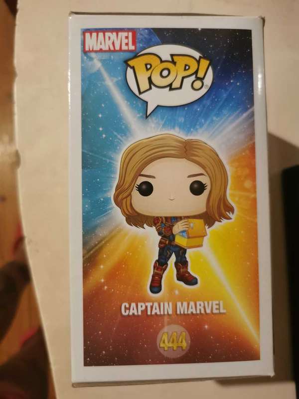 Captain Marvel GITD Funko pop