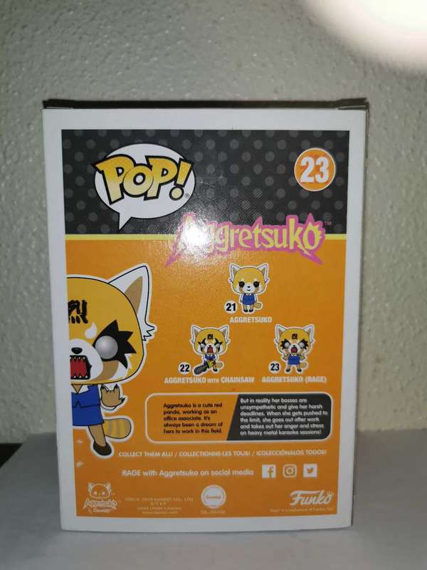 Aggretsuko Rage Funko Pop