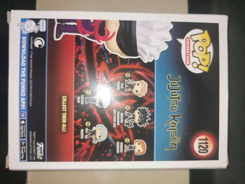Satoru Gojo Red Tech Funko Pop Jujutsu Kaisen Special Edition