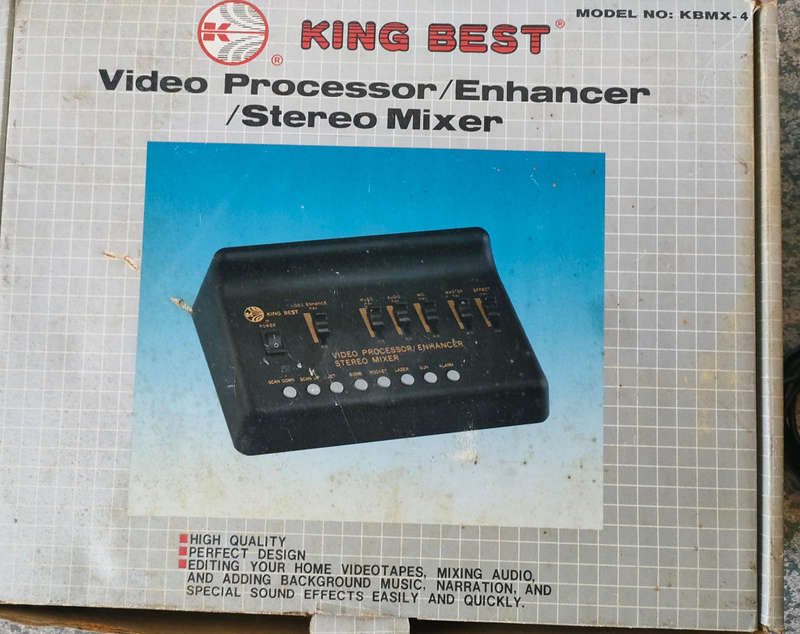 Video Processor/Enhancer/Stereo Mixer