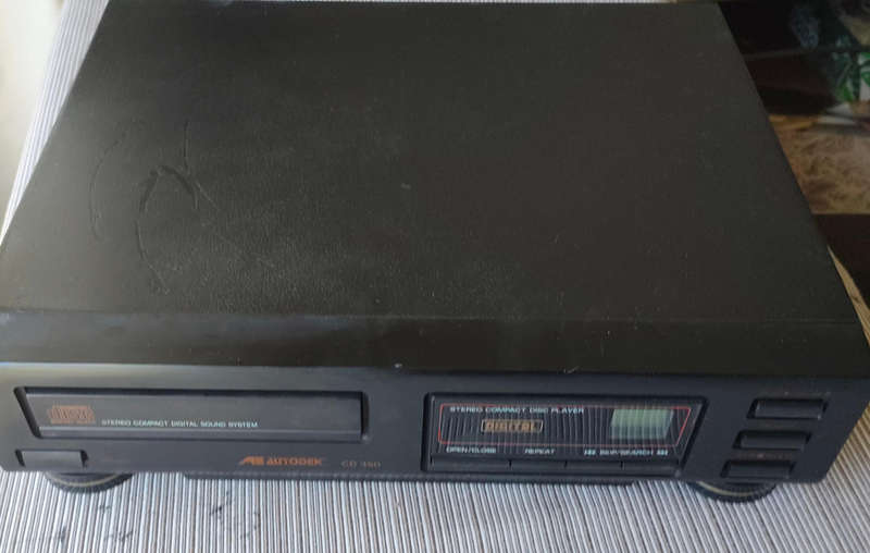 Cd Player Vintage Autodeck 350