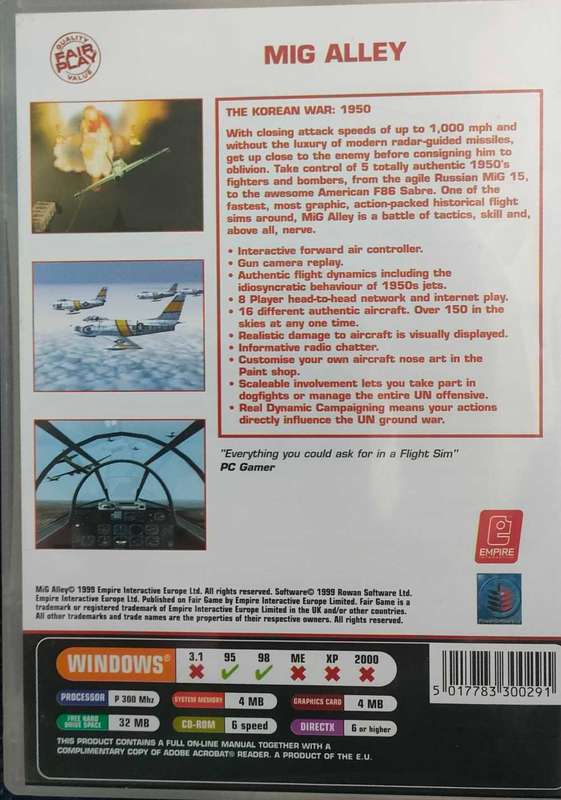 Mig Alley - PC Game