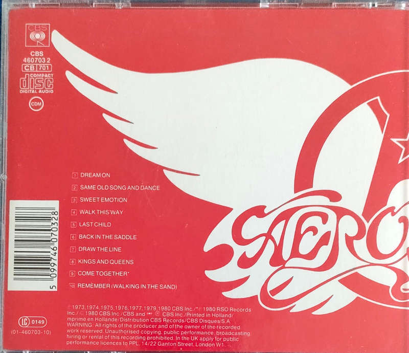 Aerosmith Createst Hits