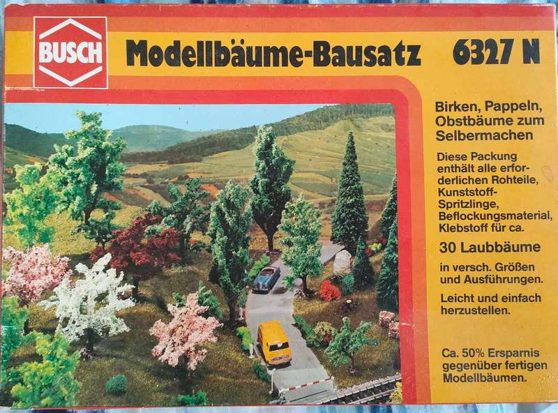 N Gauge Model Tree kit