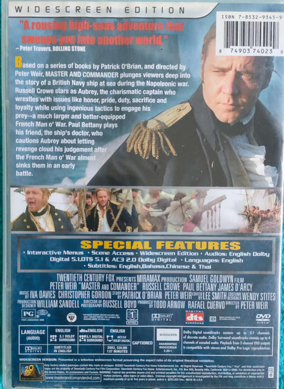 Master and Commander - Dvd