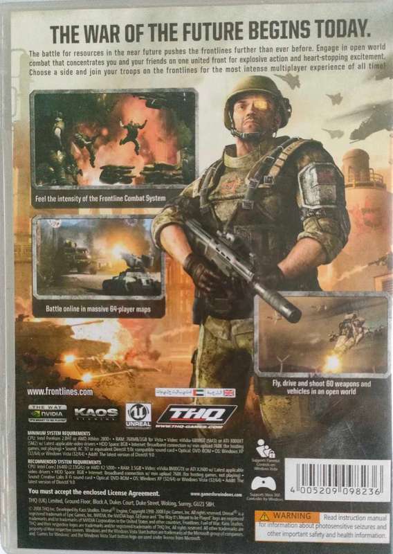 Frontlines Fuel of War PC Game