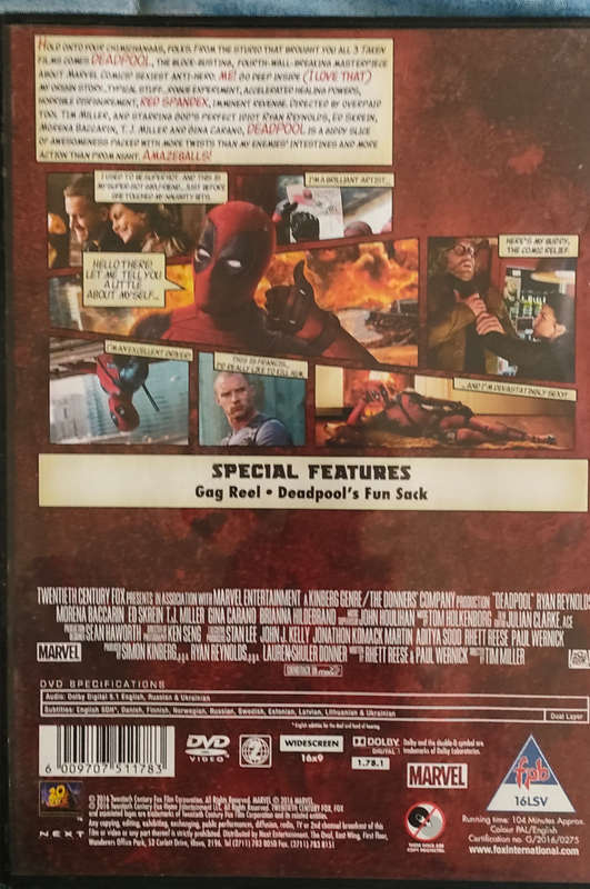 Deadpool - DVD