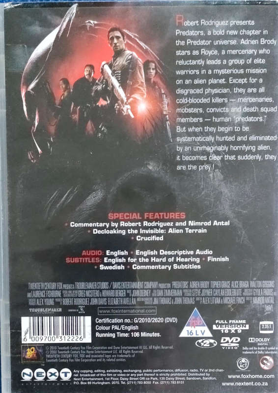 Predators- Dvd