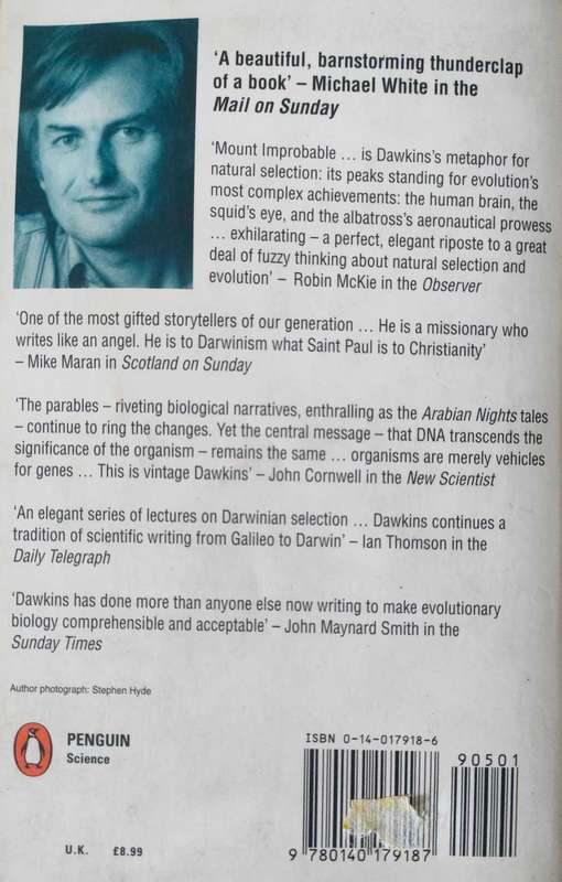 Climbing Mount Improbable - Richard Dawkins