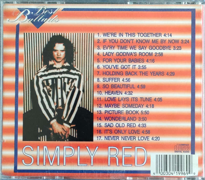 Simply Red Best Ballads
