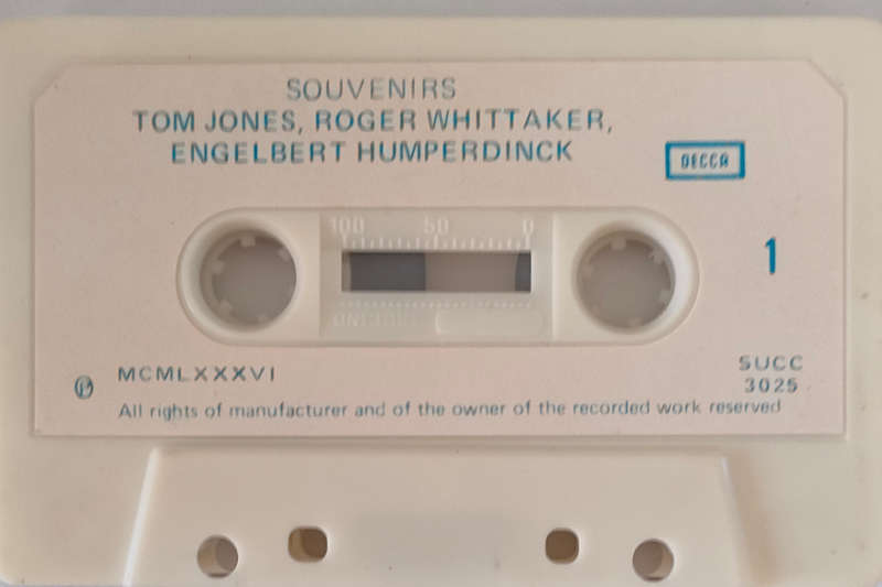 Souvenirs - Roger Whittaker,Tom Jones & Engelbert Humperdinck