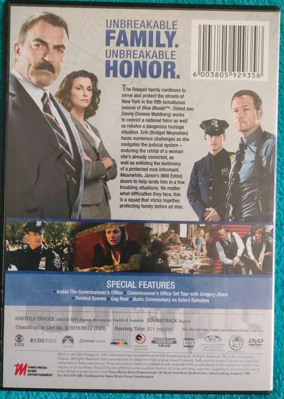 Blue Bloods , Seasons 1  - 5