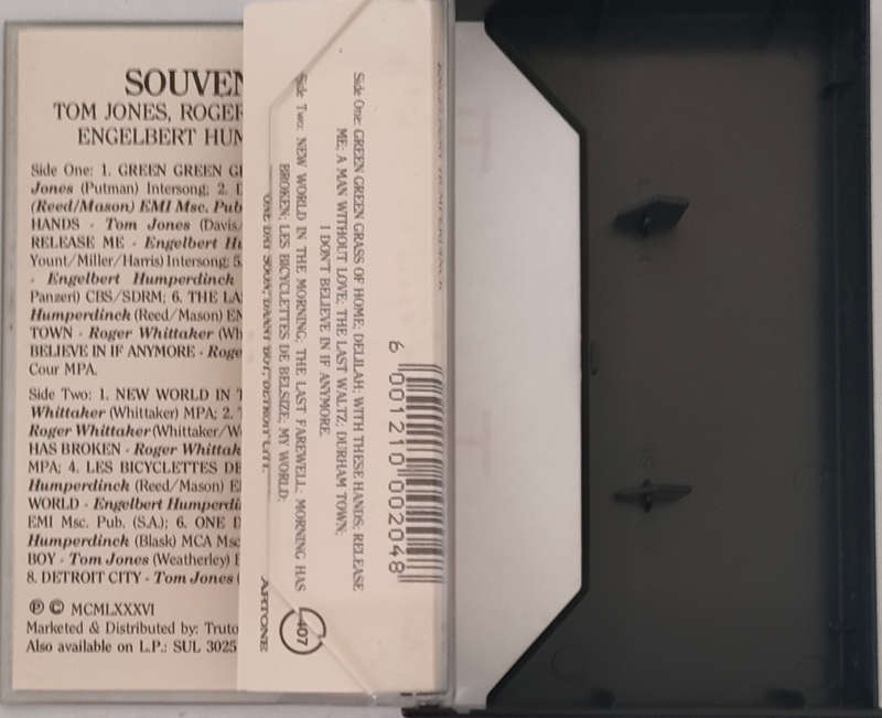 Souvenirs - Roger Whittaker,Tom Jones & Engelbert Humperdinck