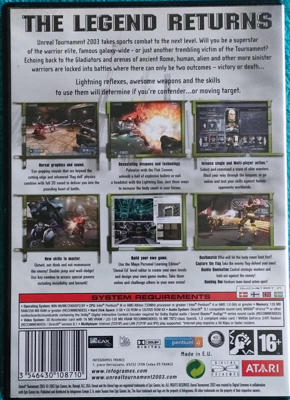 Best of Atari - Unreal Tournament 2003