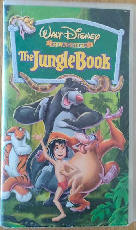 Jungle Book -VHS Video tape