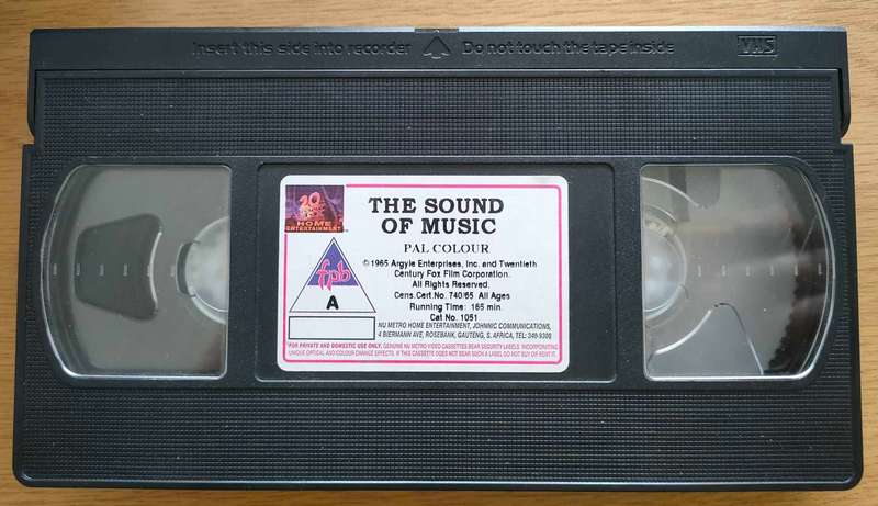The Sound of Music - VHS Video