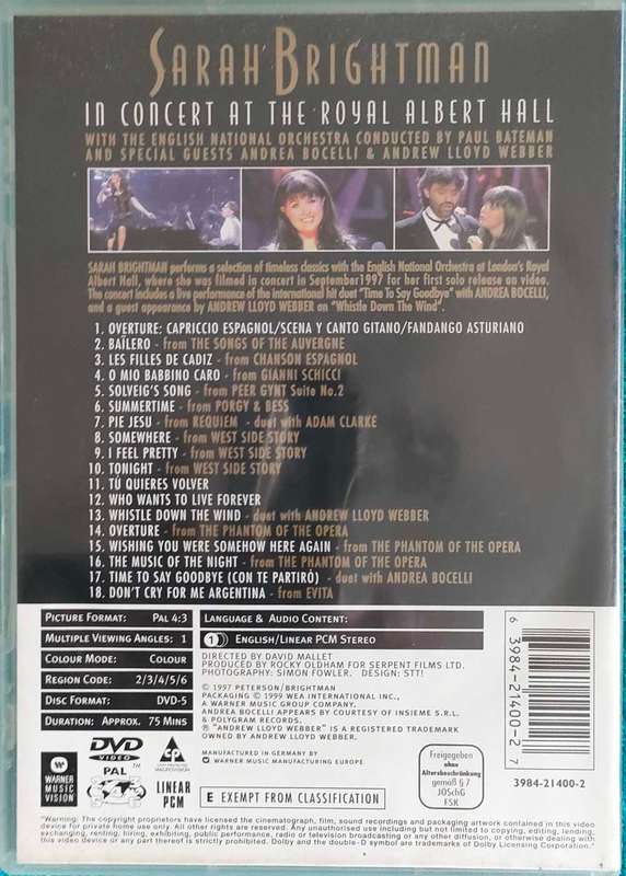 Sarah Brightman in Concert
