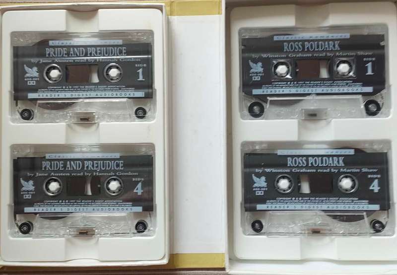 Pride and Prejudice ,Ross Poldark - Audio Books
