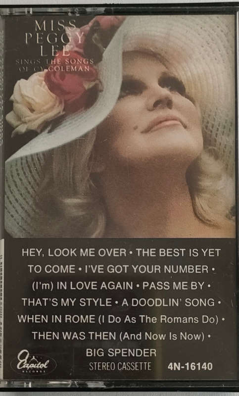 Miss Peggy Lee - Sings the Songs of CY Coleman