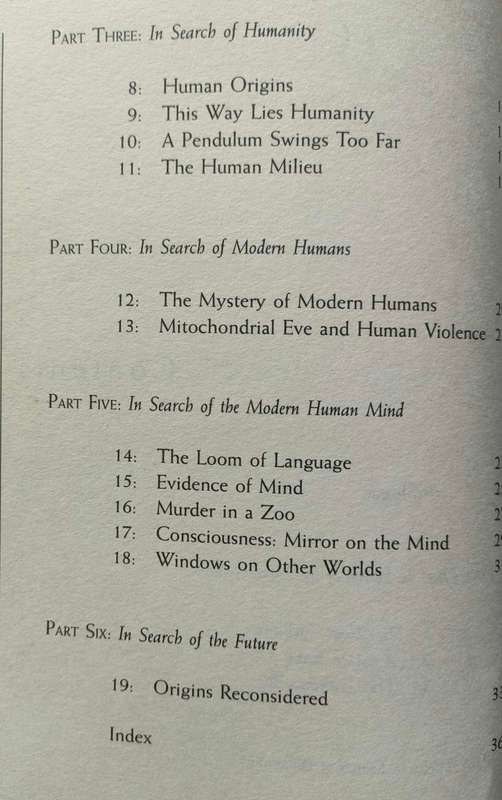 Origins Reconsidered-In Search of What Makes Us Human