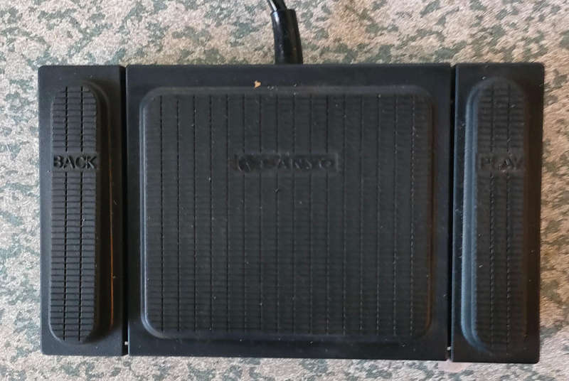 Sanyo Transcriber Machine / Tapedeck
