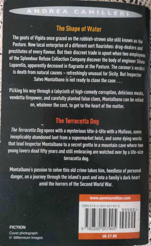 The Shape of Water,The Terracotta Dog - Andrea Camilleri