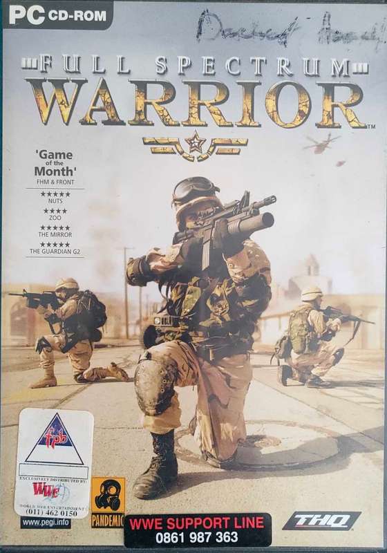 Full Spectrum Warrior PC Game
