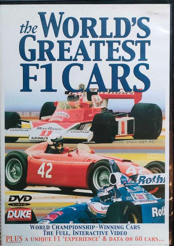 The Worlds Greatest F1 Cars - DVD