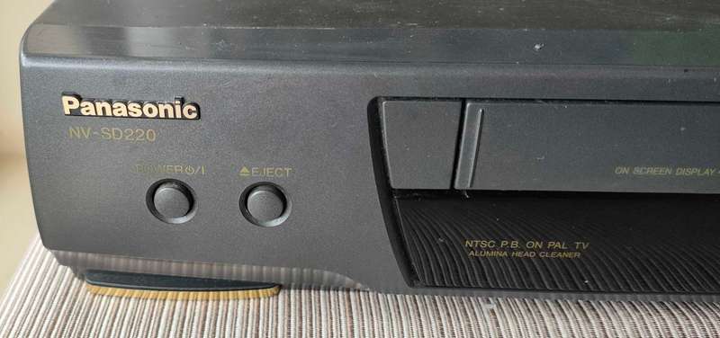 VHS Video Player Panasonic