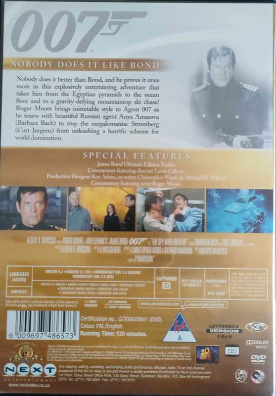 The Spy Who Loved Me - DVD
