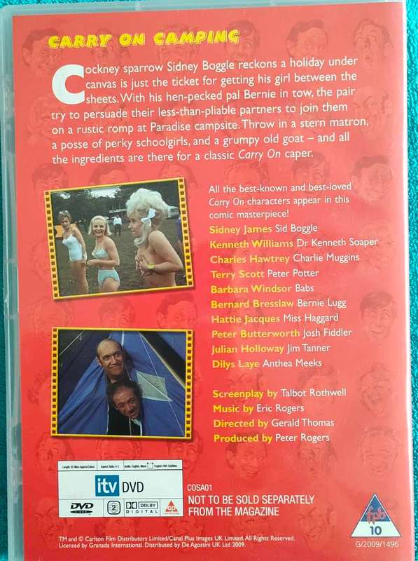 Carry on Camping - DVD