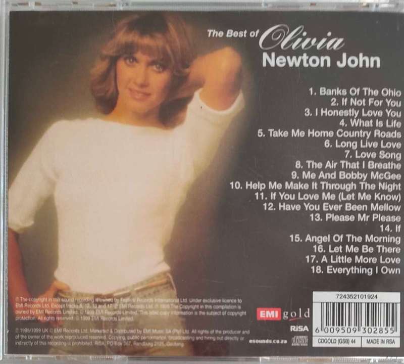 The Best of Olivia Newton John
