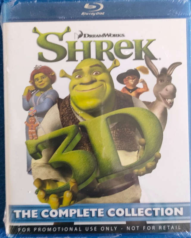 Shrek 3d - The Complete Collection Blue Ray