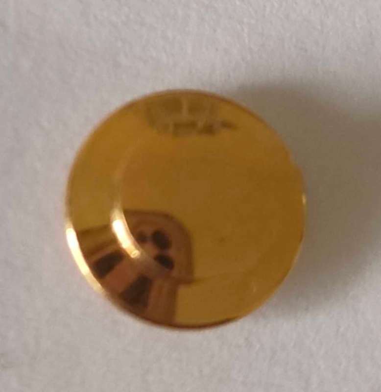 Firestone 15 year 14 k gold pin