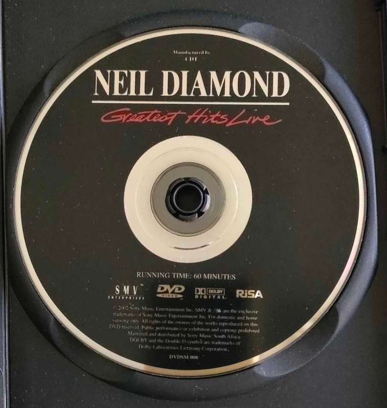 Neil Diamond - Greatest Hits Live