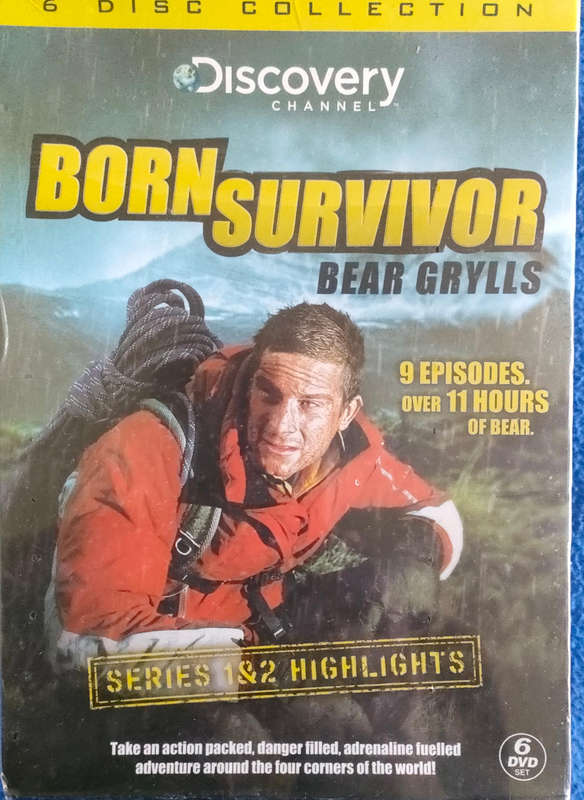 Born Survivor ,Bear Grylls Box set