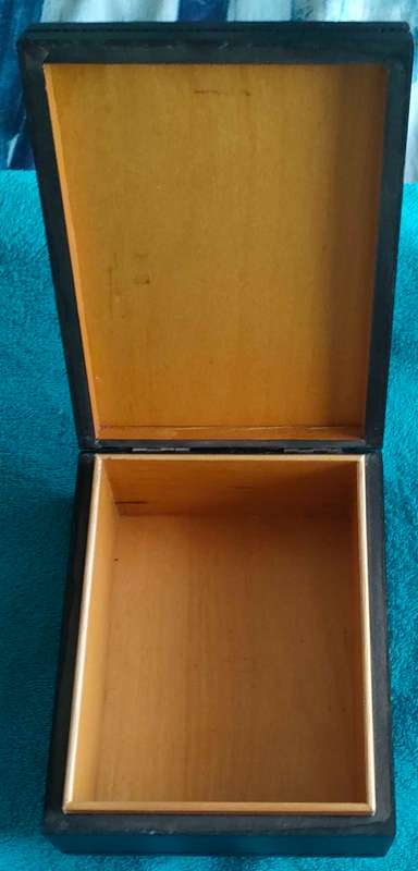 Vintage Playing Card Box with Bridge Rules