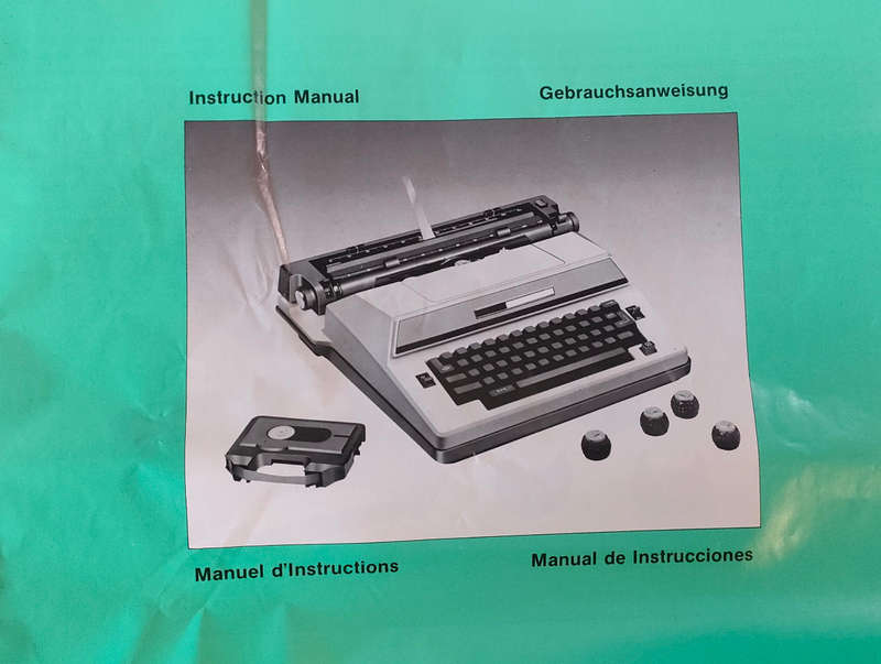 Typewriter - Brother Super 7300