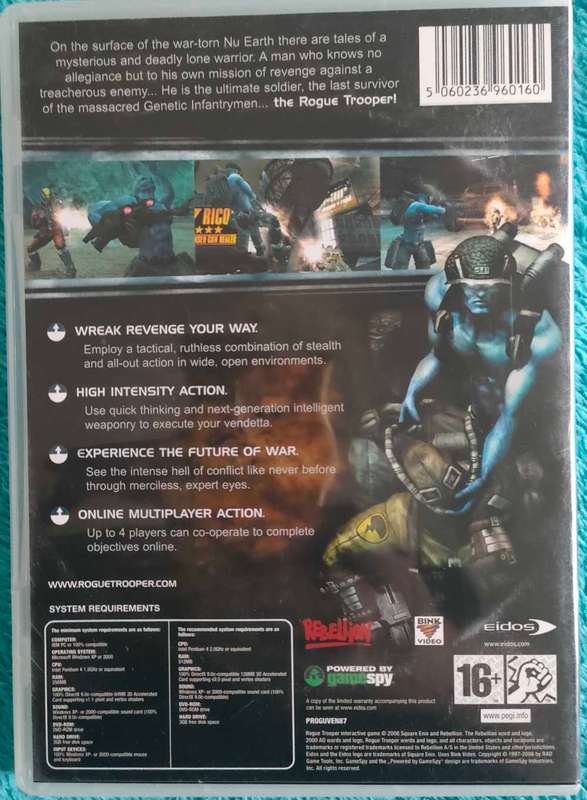 Rogue Trooper PC Game