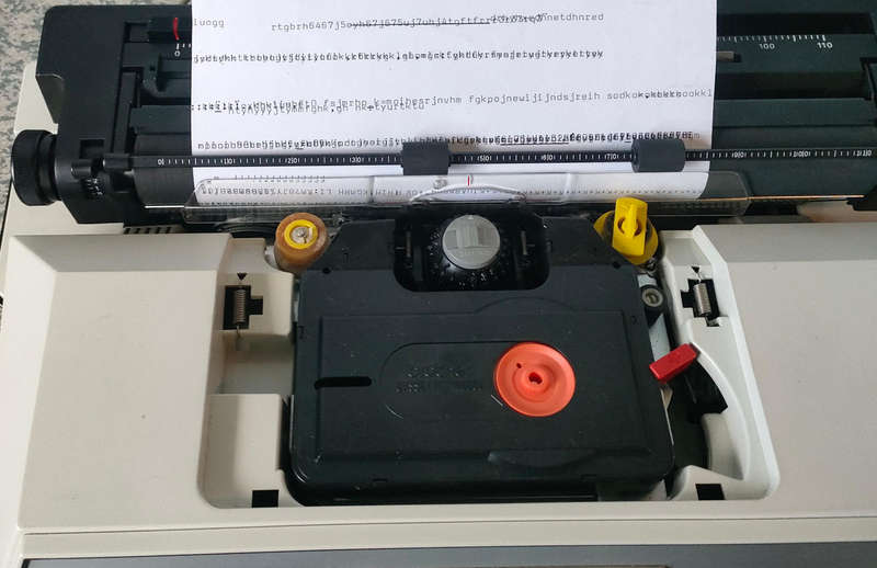 Typewriter - Brother Super 7300