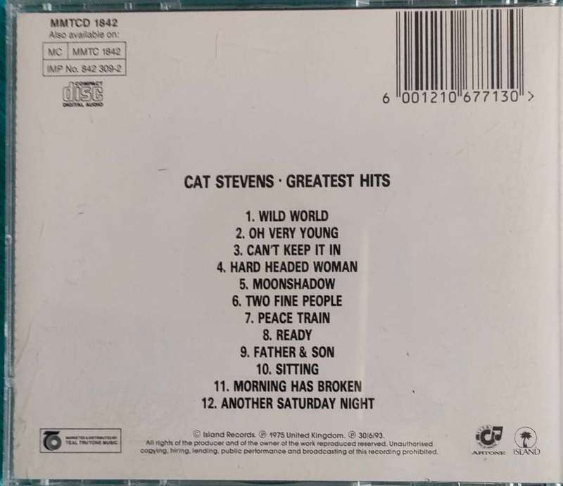 Cat Stevens - Greatest Hits